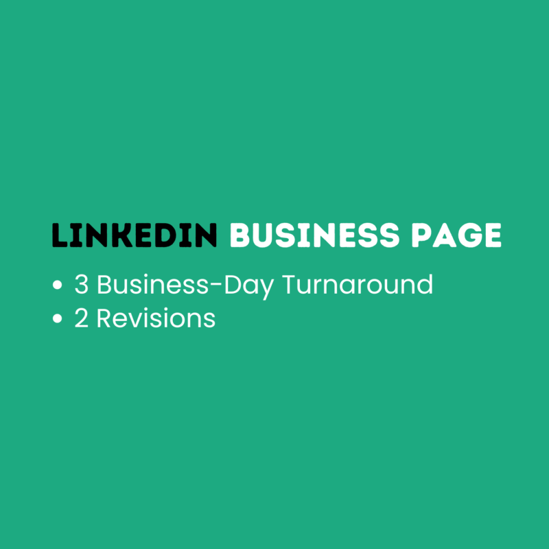 LinkedIn Business Page