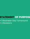Statement of Purpose (Institutions)